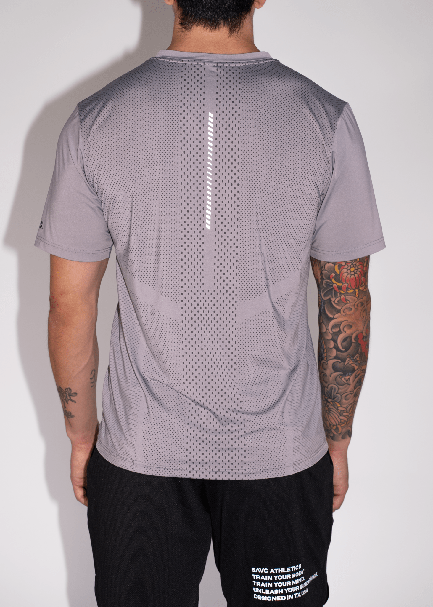 SAVG Composure T-Shirt - SAVG Athletics. Mens workout shirt that is 4 way stretch.