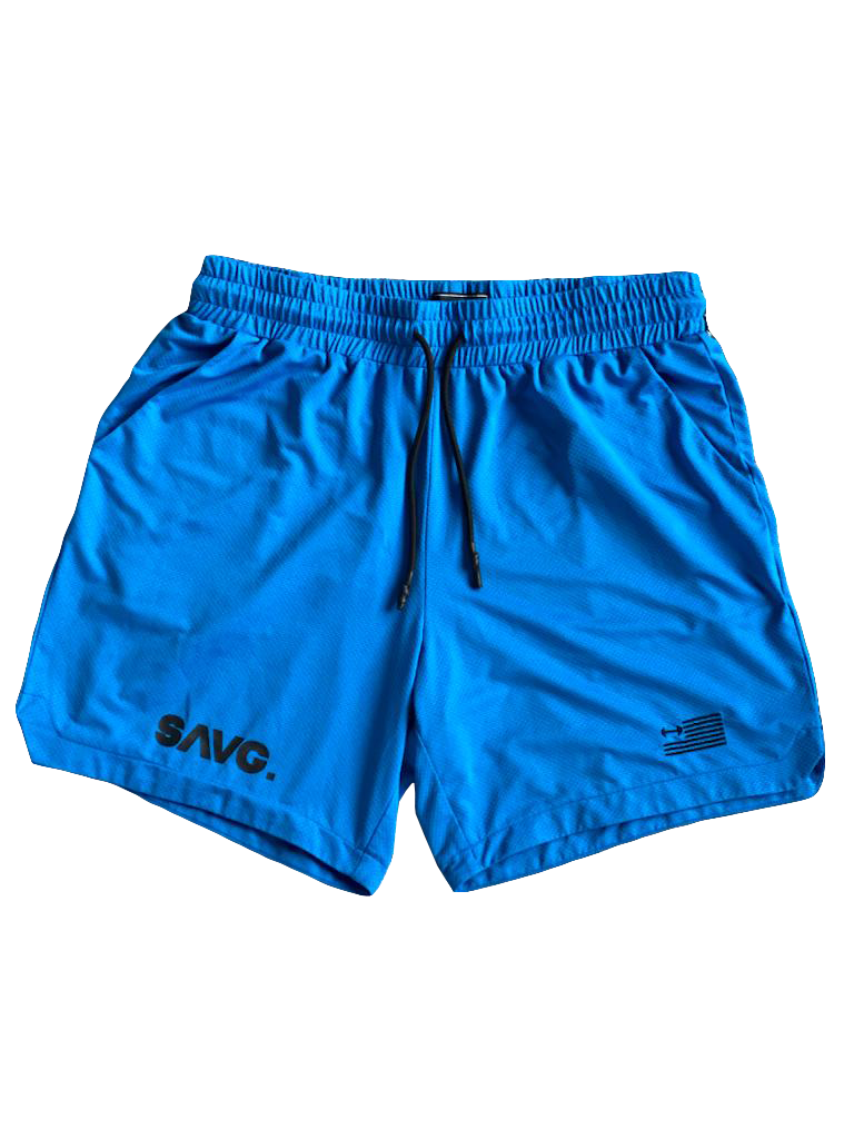 SAVG Training Shorts - Lightning Blue