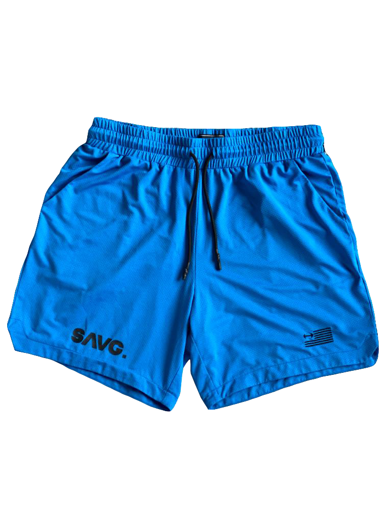 Blue Crusher Shorts Front 