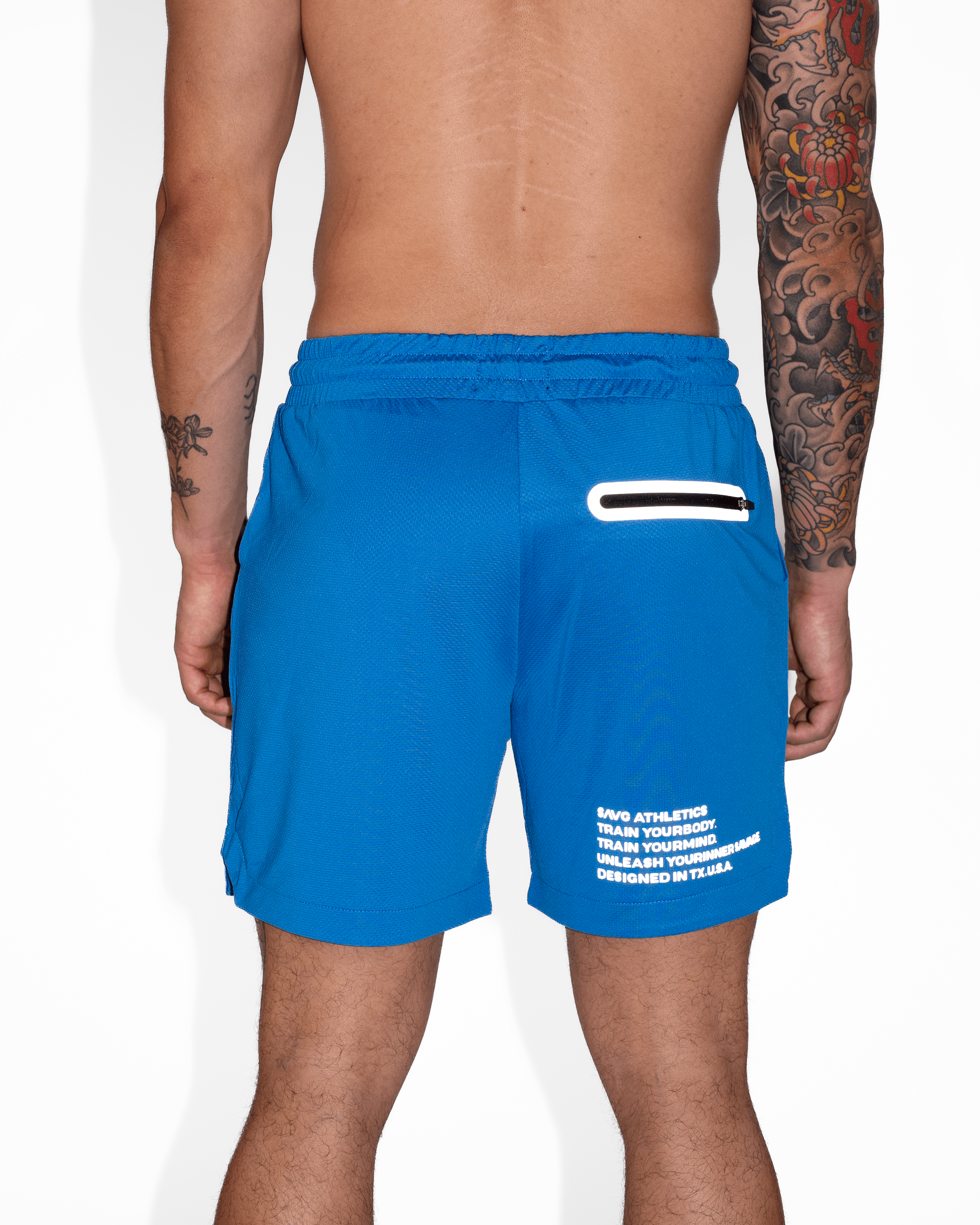 Blue Admiral Crusher Shorts Back