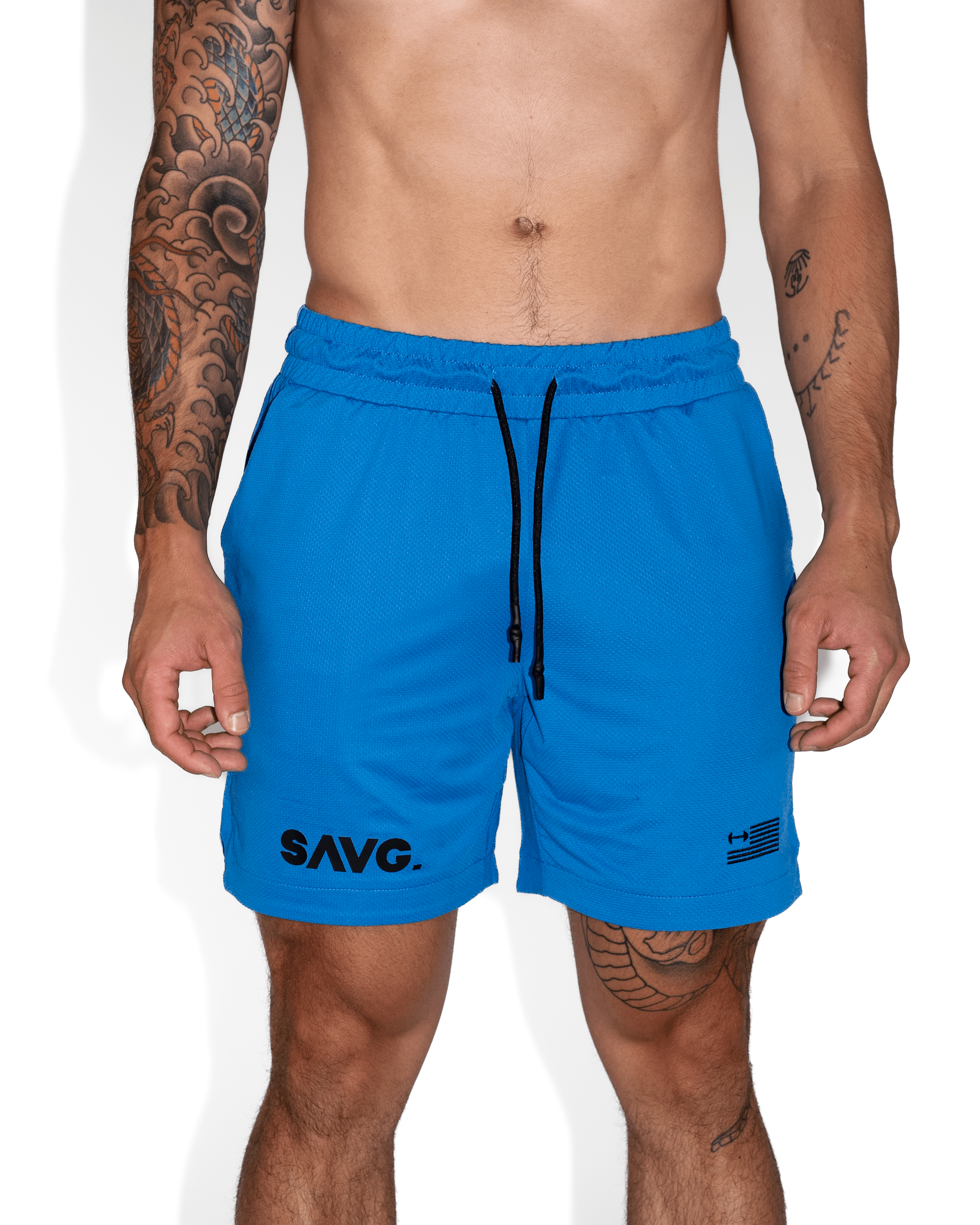 Blue Admiral Crusher Shorts Front