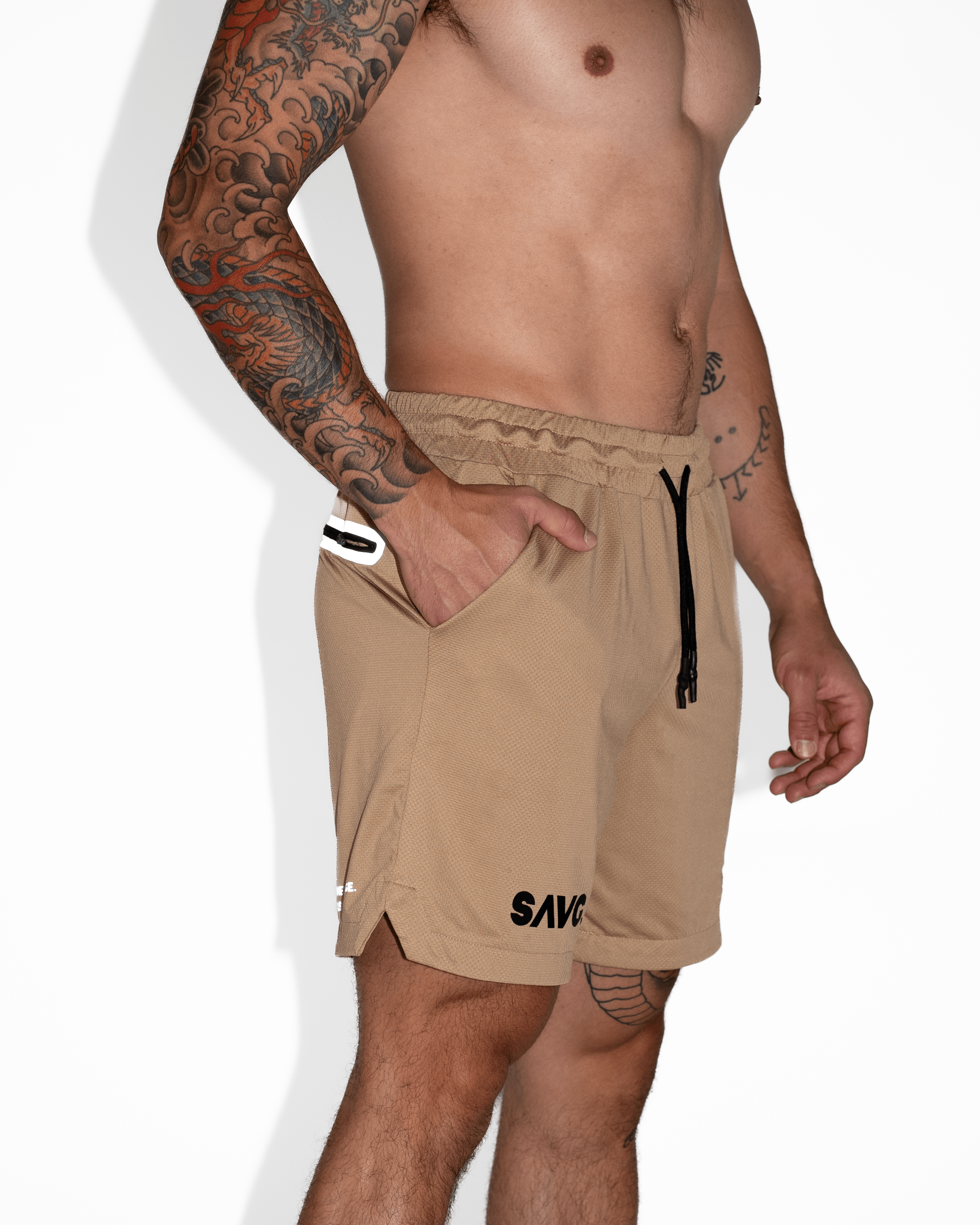 Crusher Shorts Sand Side