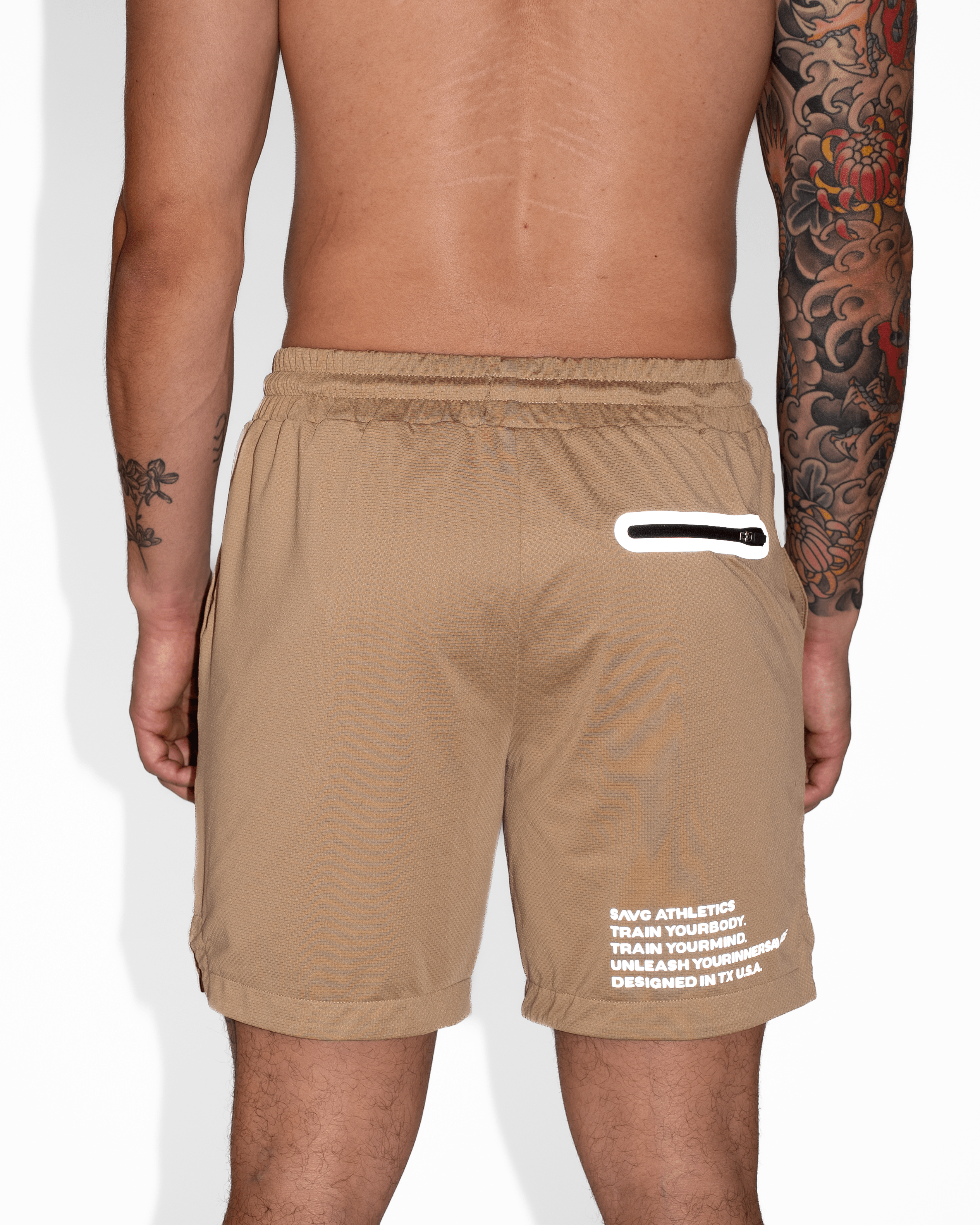 Crusher Shorts Sand Back