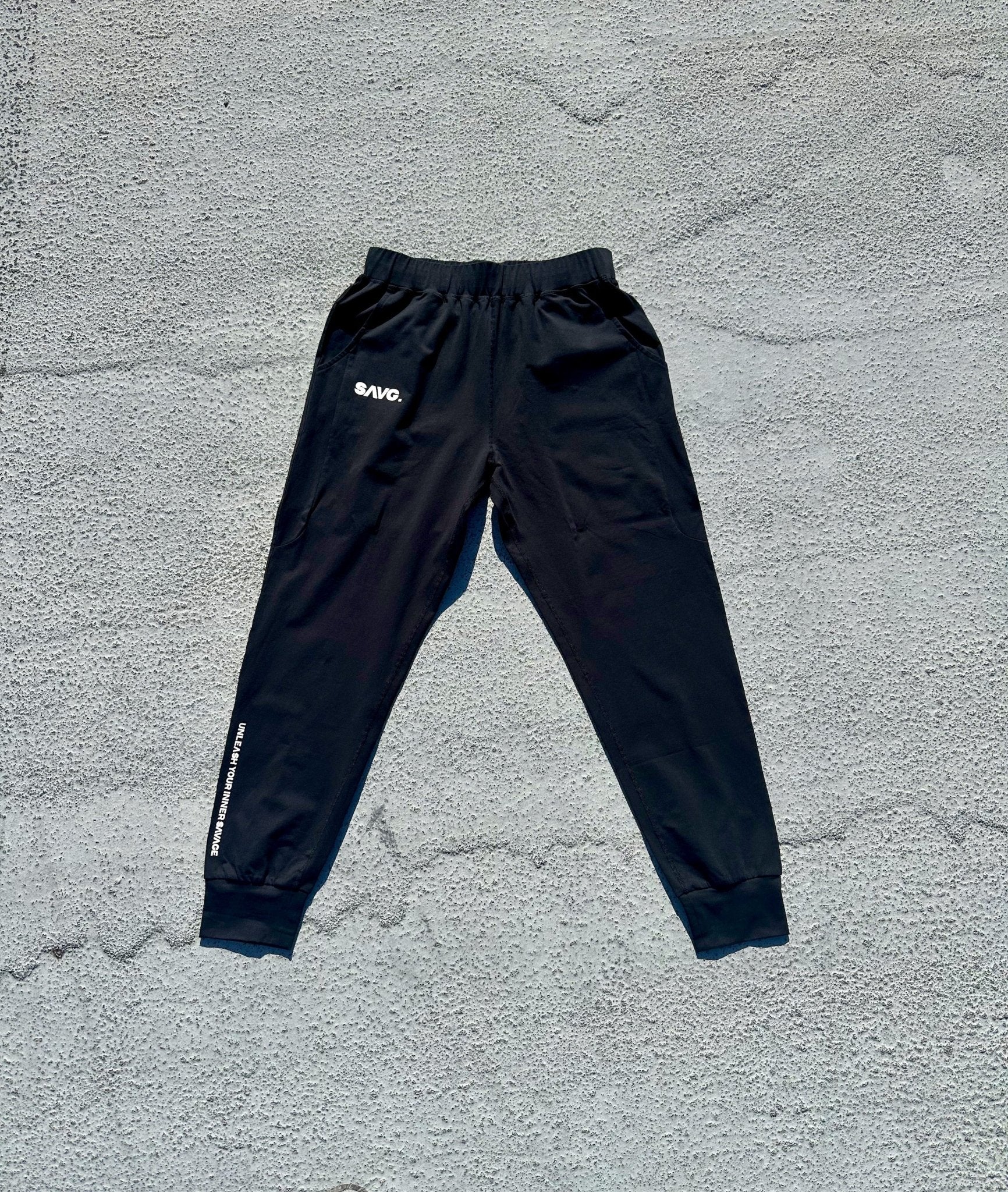 CLASSIC JOGGERS V1. - BLACK - SAVG AthleticsCJB01