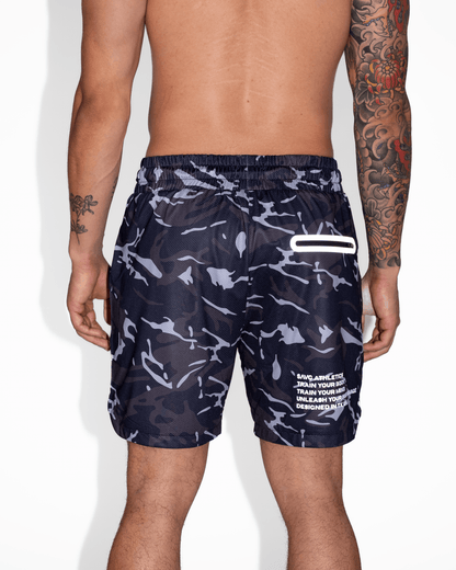 Crusher Shorts - Black Camo - SAVG AthleticsSTSBC01