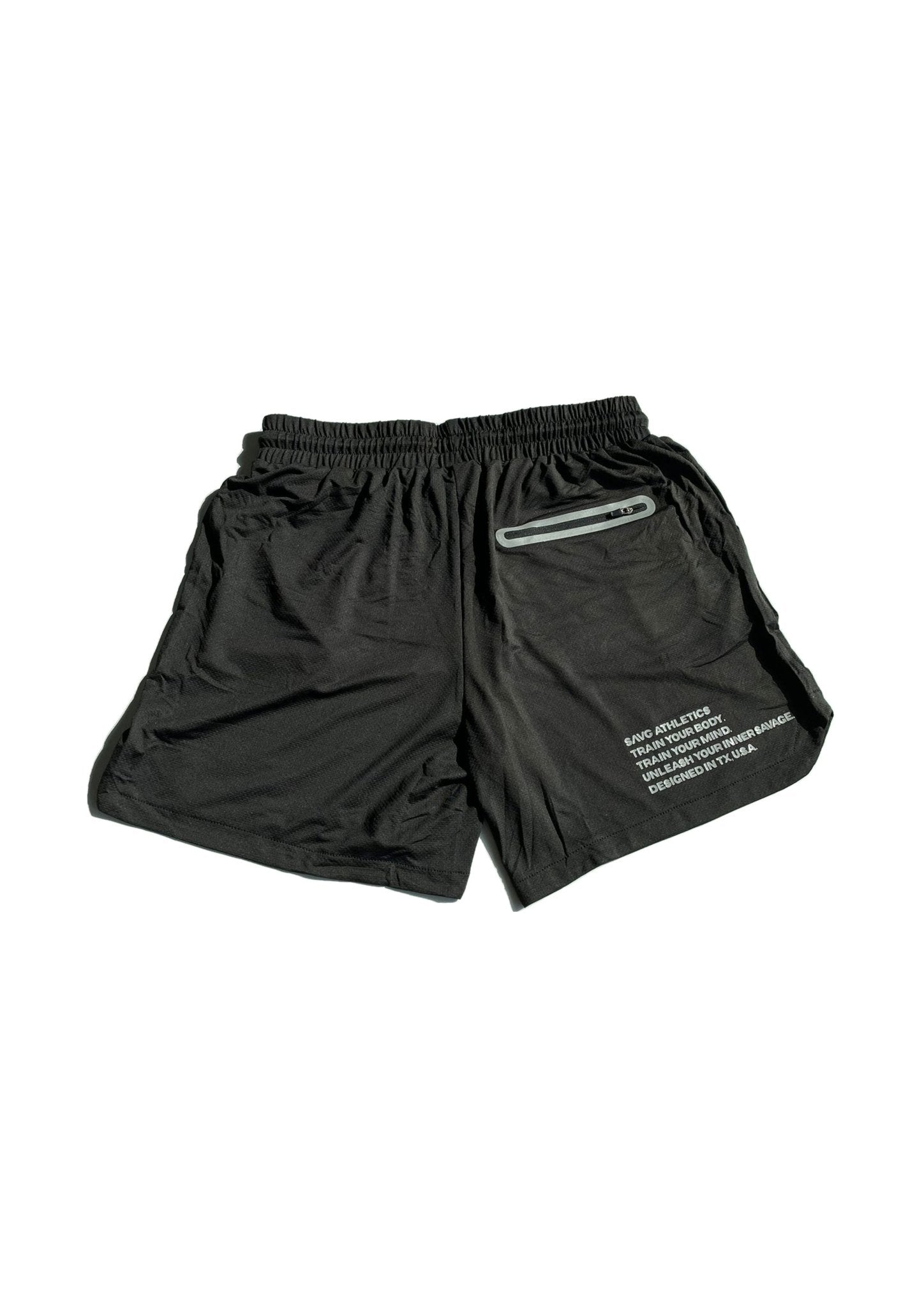 Crusher Shorts - Black - SAVG AthleticsSTSB01