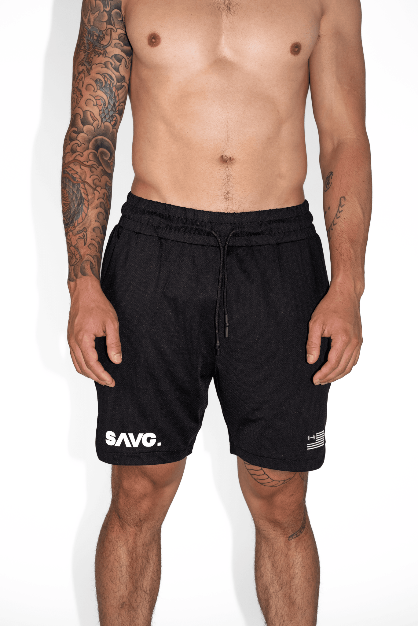 Crusher Shorts - Black - SAVG AthleticsSTSB01