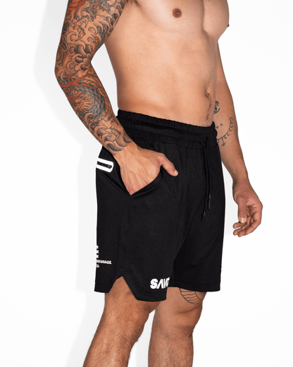 Crusher Shorts - Black - SAVG AthleticsSTSB01