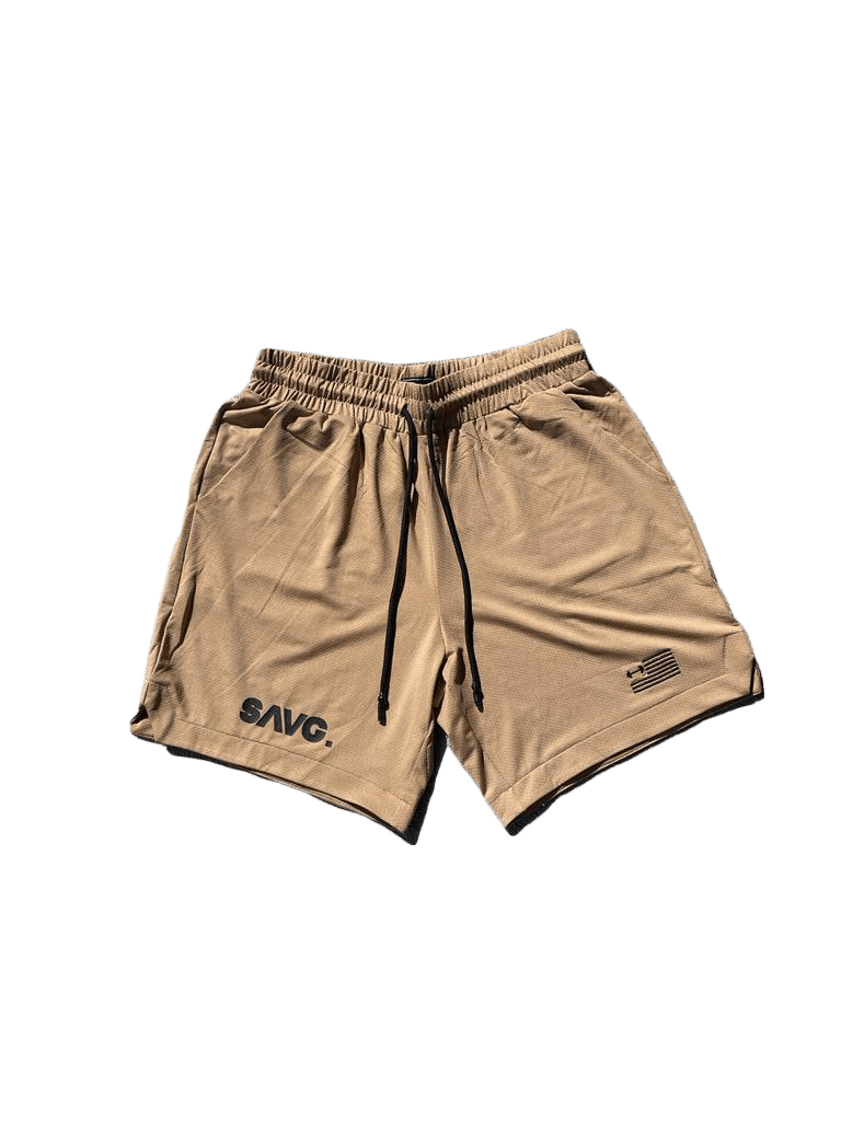 Crusher Shorts - Sand - SAVG AthleticsSTSS01