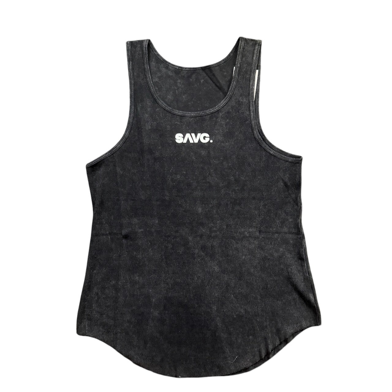 Legacy Muscle Tank - Black Ribbed - SAVG AthleticsSAVG Athletics