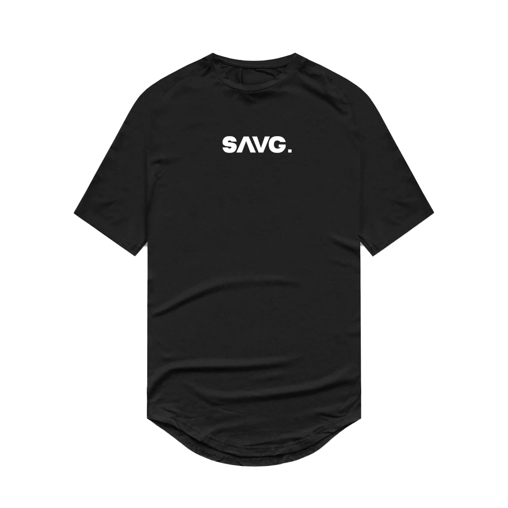 SAVG TECH TEE. - BLACK - SAVG AthleticsSAVGTTB01