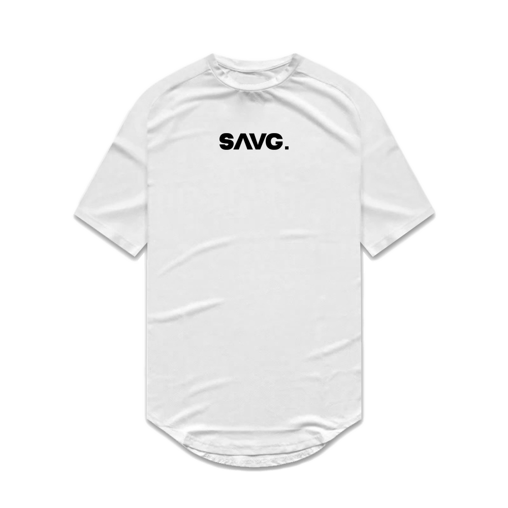 SAVG TECH TEE. - WHITE - SAVG AthleticsSAVGTTW01