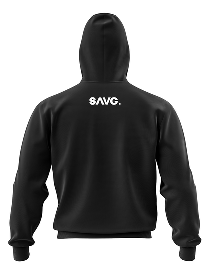 WE ARE NOT THE SAME HOODIE. - BLACK - SAVG AthleticsWANTSHB01