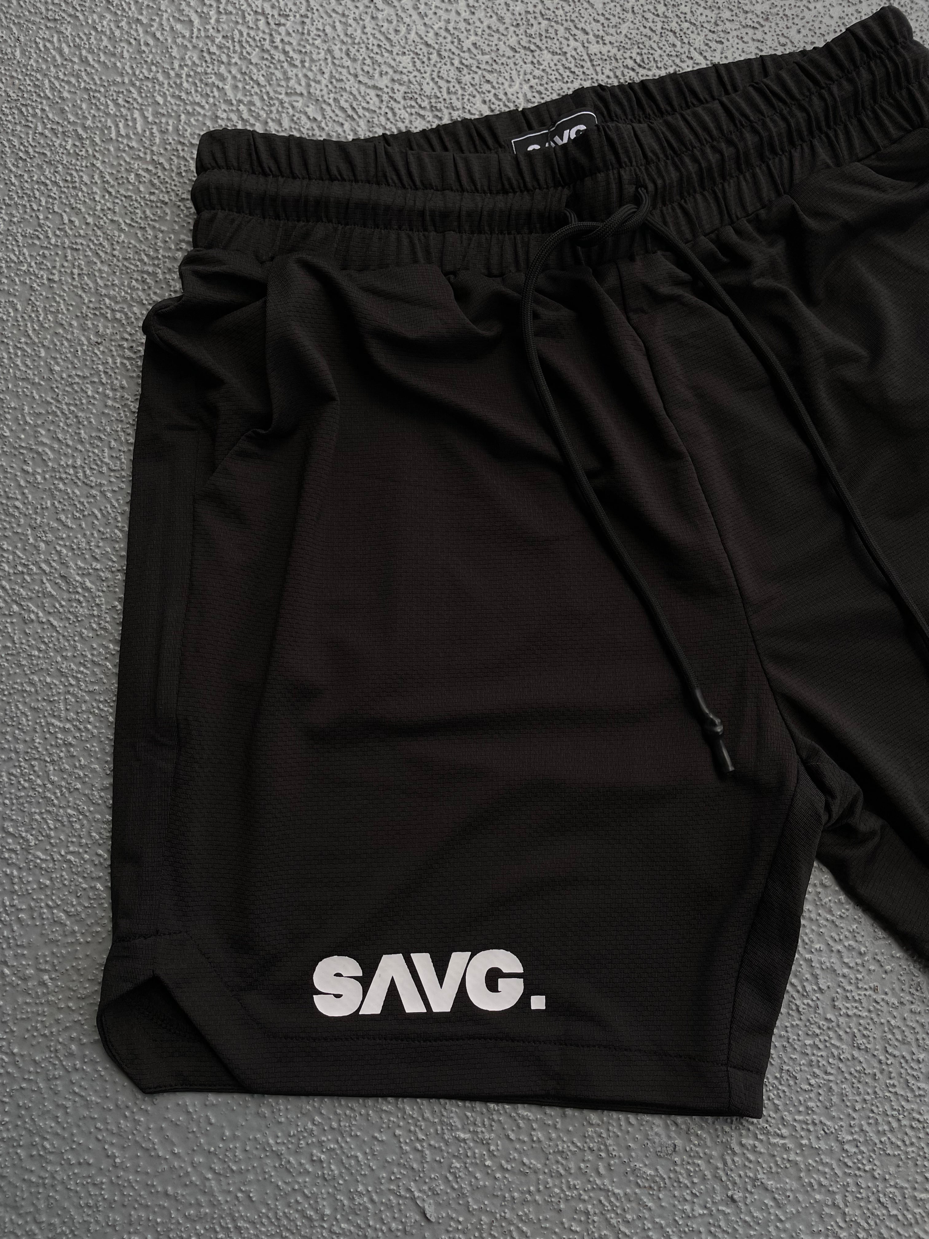SAVG Training Short - Black