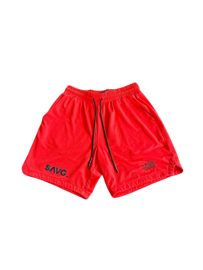 Red Crusher Shorts Front