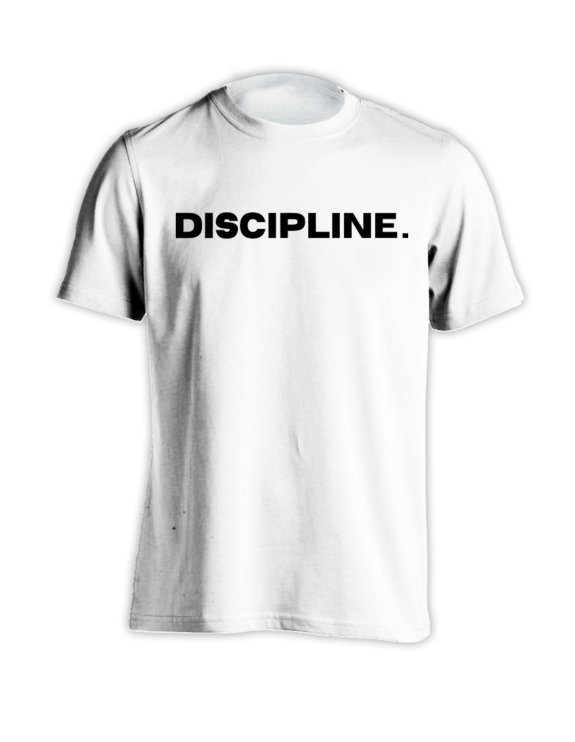 DISCIPLINE TEE.